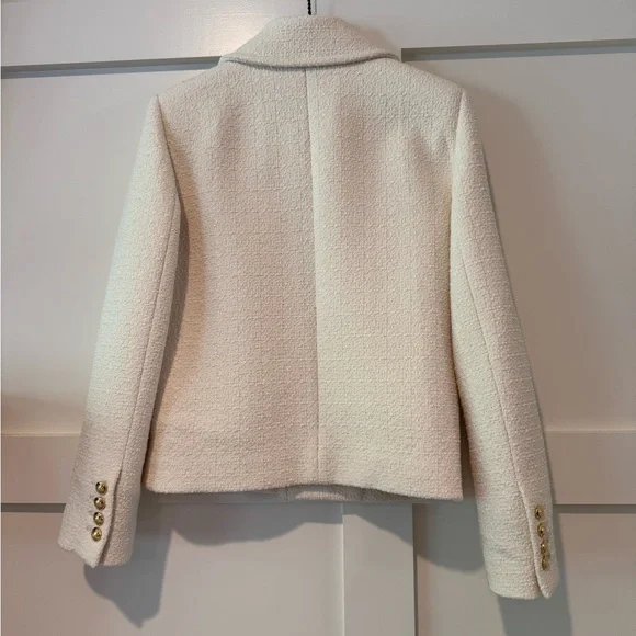 Nili Lotan Cream Paloma Jacket - Picture 2 of 5